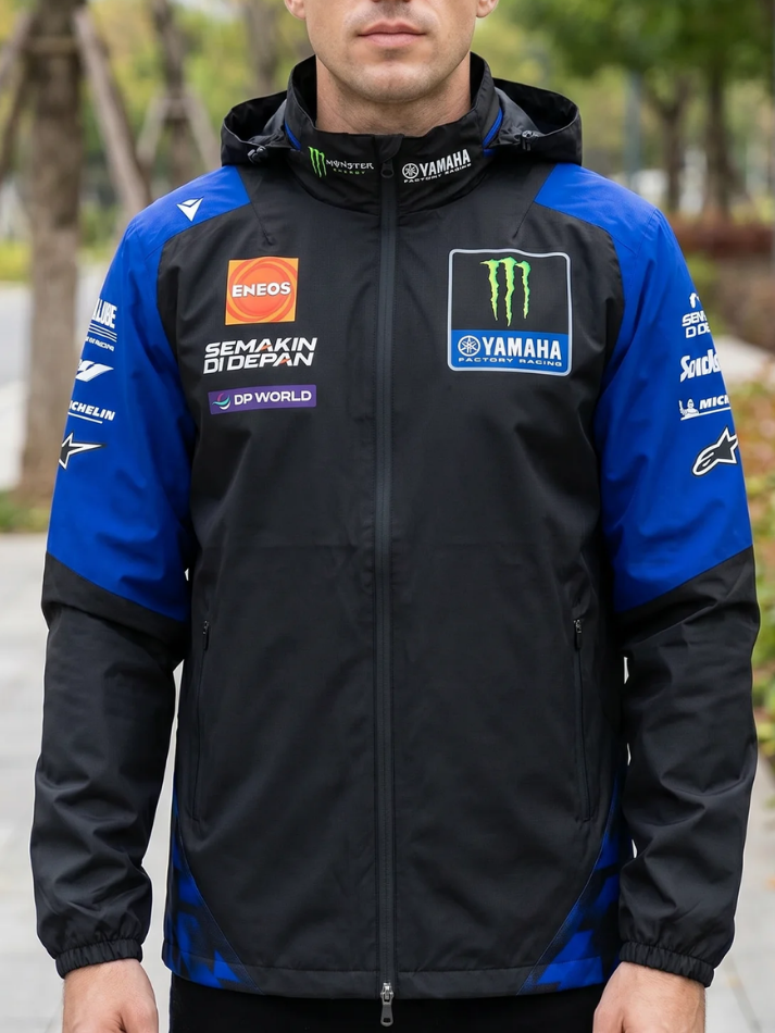 Rain Jacket Uomo Team Yamaha Factory Racing 2026-1