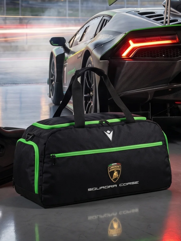 Borsa GYM Lamborghini Squadra Corse Super Trofeo 2026/27 Nero-1