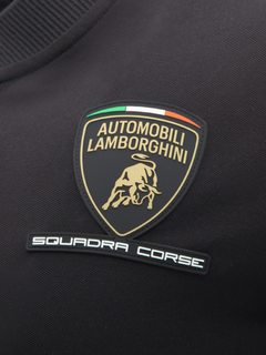 Polo Korean Uomo Lamborghini Squadra Corse SPORTSWEAR 2026/27 Nero-5