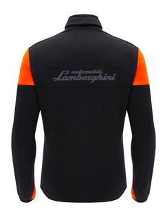 Automobili Lamborghini Bjorn Maglia a Collo Alto ACTIVEWEAR 2024/25 Nero/Arancio-5
