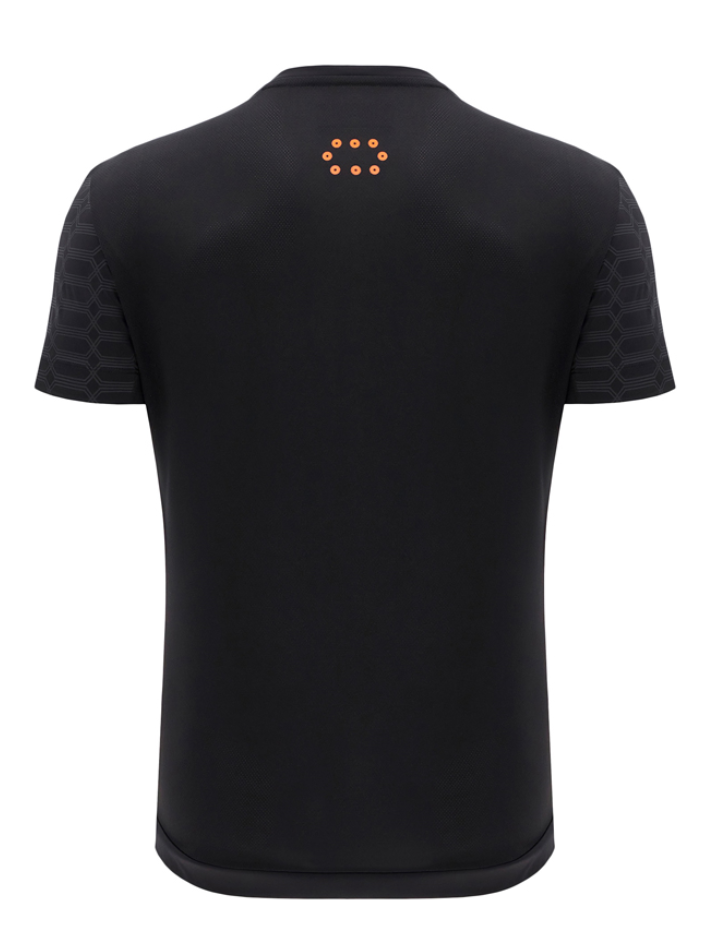 Automobili Lamborghini Emeric T-shirt ACTIVEWEAR 2024/25 Nero/Arancio-4