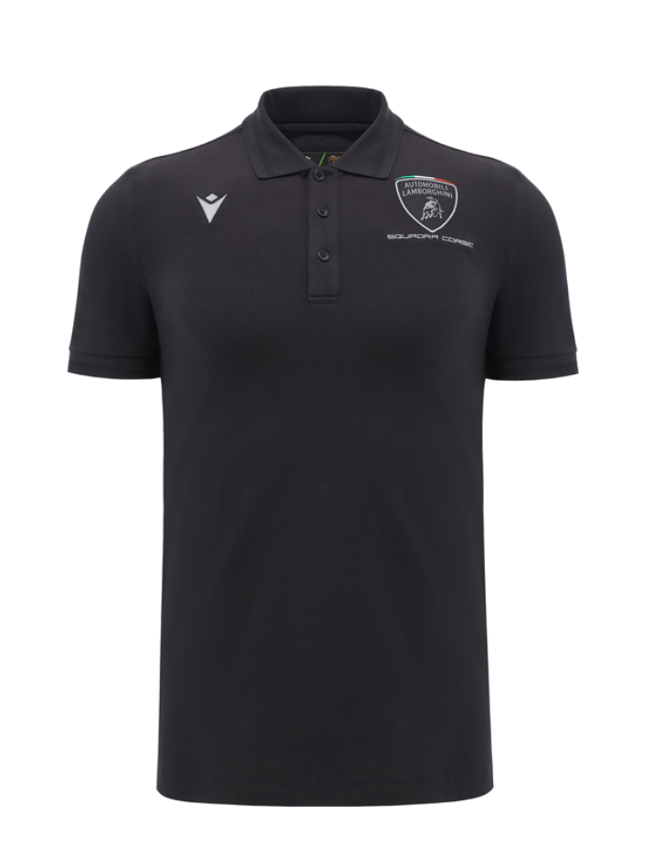 Polo Automobili Lamborghini Squadra Corse SPORTSWEAR Nero
