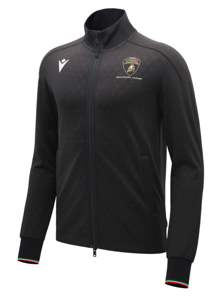 Felpa Zip Uomo Automobili Lamborghini SC63 2026/27 Nera-3