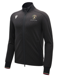Felpa Zip Uomo Automobili Lamborghini SC63 2026/27 Nera-3