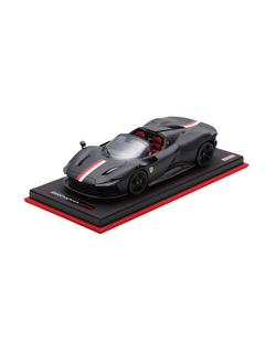 Modellino auto in scala 1:18 FERRARI DAYTONA SP3 MATT BLACK  LIMITED EDITION-1