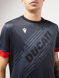 Ducati – Maglia Uomo Nera/Rossa-11