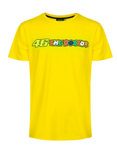 T-shirt da uomo Valentino Rossi Vr46 Yellow-2