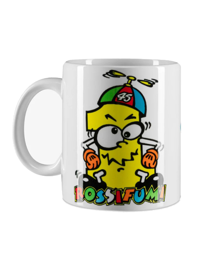 Valentino Rossi VR46 Fan Tazza Bianca-1
