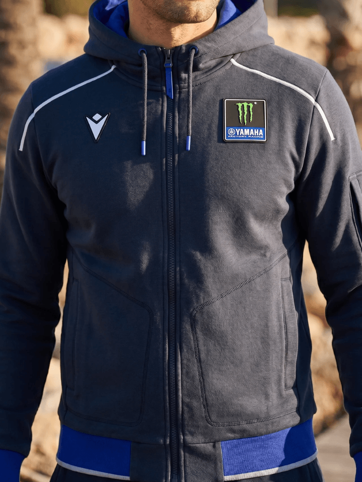Felpa Zip Uomo Yamaha Travel 2026