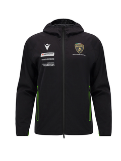 Giacca a Vento Automobili Lamborghini Squadra Corse 2024/25 Nero/Verde-2