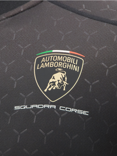 Felpa Zip Uomo Automobili Lamborghini SC63 2026/27 Nera-5