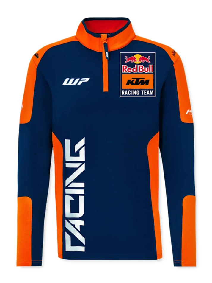 Red Bull KTM Maglia Replica Team con Mezza Zip