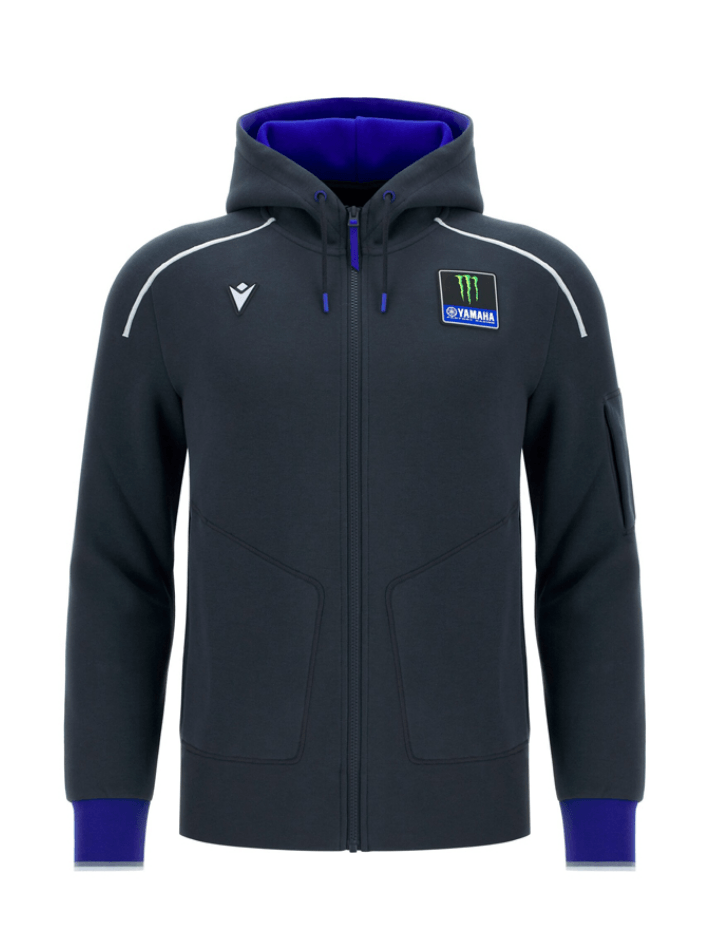 Felpa Zip Uomo Yamaha Travel 2026-2