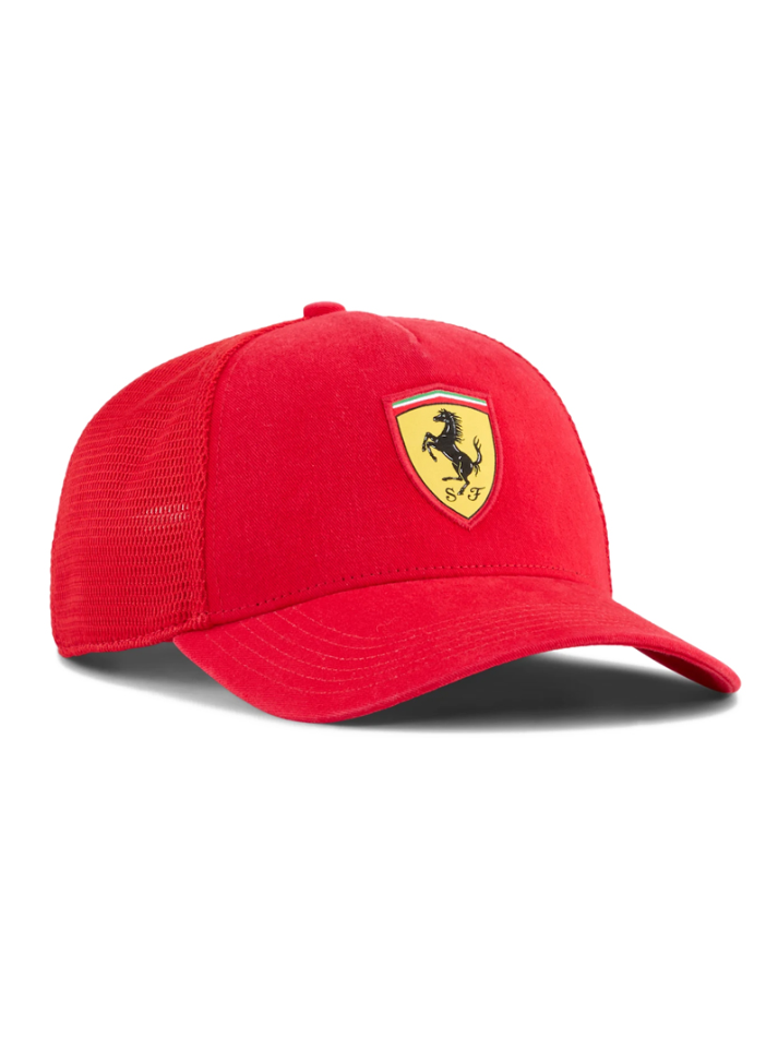 Ferrari Trucker Cappello Uomo Rosso corsa