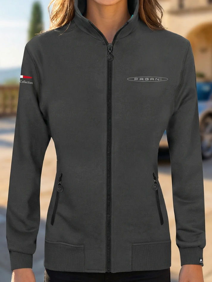 Pagani Felpa da donna Dark Gray-1