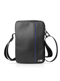 BMW borsa tracolla nera/blu-2