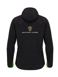 Giacca a Vento Automobili Lamborghini Squadra Corse 2024/25 Nero/Verde-3