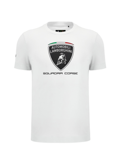 T-shirt Automobili Lamborghini Squadra Corse SPORTSWEAR Bianco-2