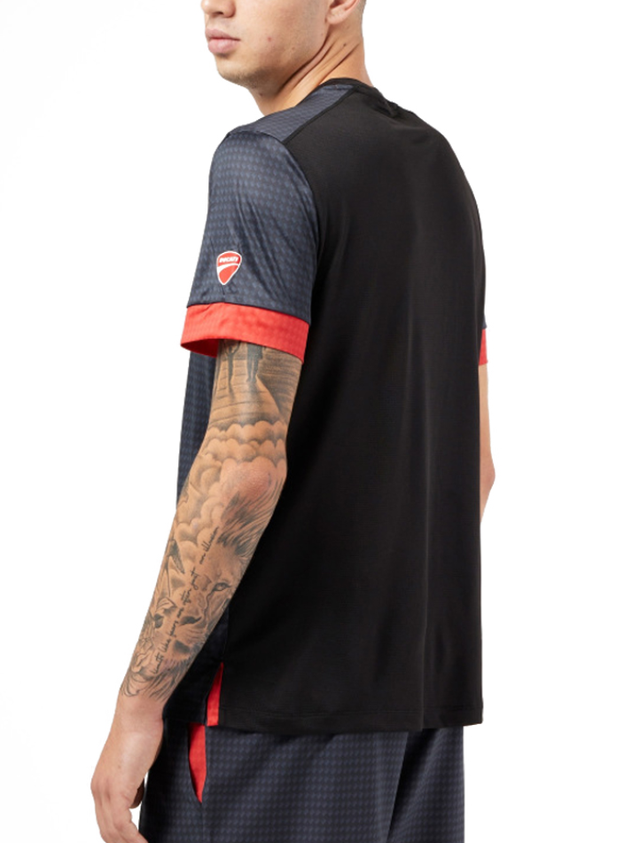Ducati – Maglia Uomo Nera/Rossa-13
