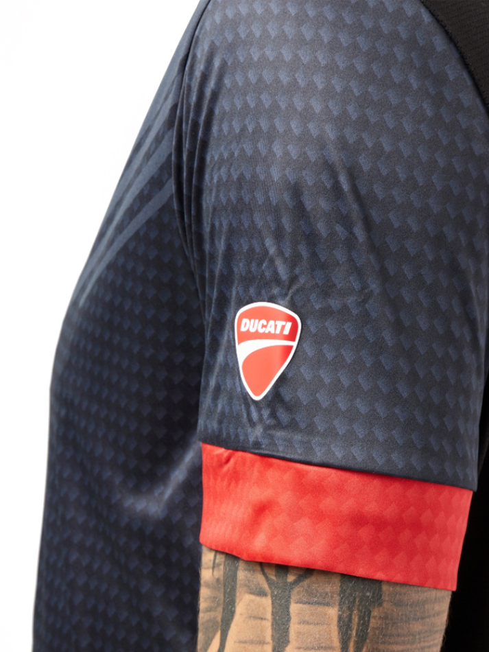 Ducati – Maglia Uomo Nera/Rossa-14