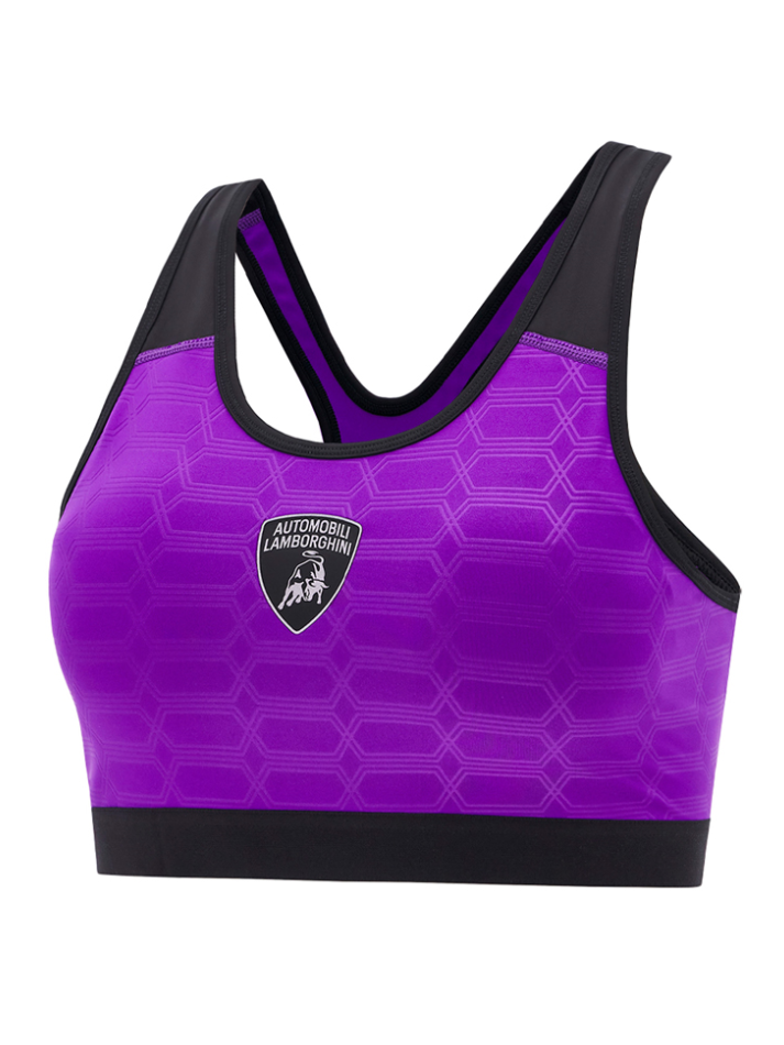 Automobili Lamborghini Donna Beatrix Top ACTIVEWEAR 2024/25 Nero/Viola-3