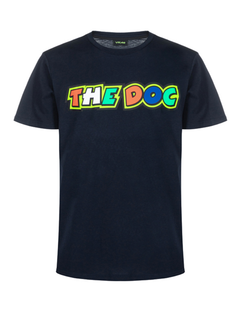 T-shirt da uomo Valentino Rossi Vr46 Blu The Doctor-2