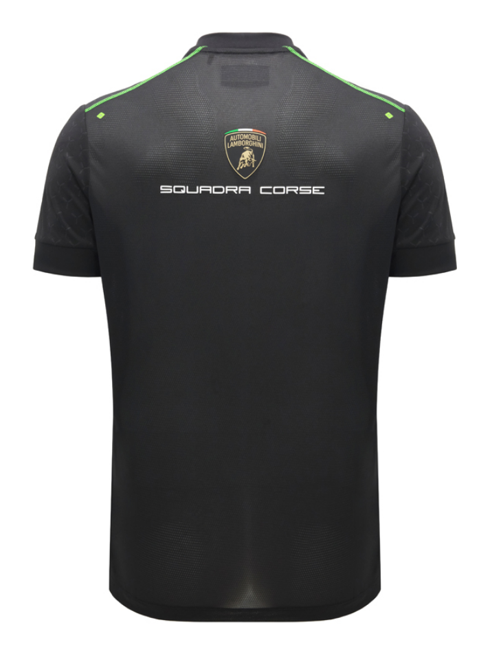 Maglietta Uomo Lamborghini Squadra Corse Super Trofeo 2026/27 Nero-4