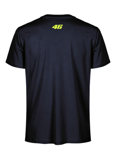 T-shirt da uomo Valentino Rossi Vr46 Blu The Doctor-3