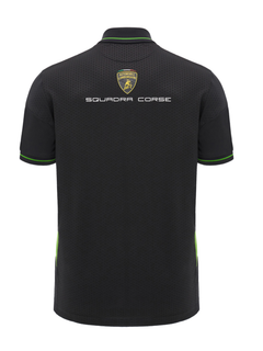Polo Automobili Lamborghini Squadra Corse 2024/25 Nero/Verde-3