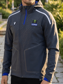 Rain Jacket Uomo Yamaha Travel 2026 Colore: Dark Antracite-1