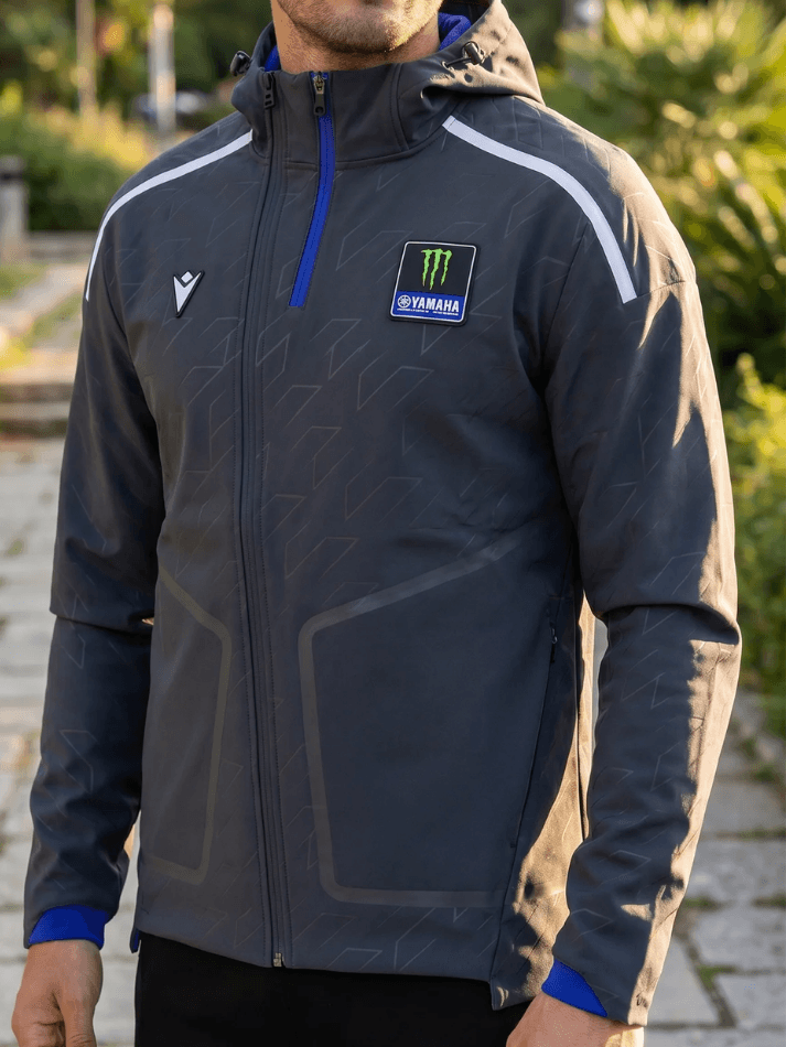Rain Jacket Uomo Yamaha Travel 2026 Colore: Dark Antracite-1