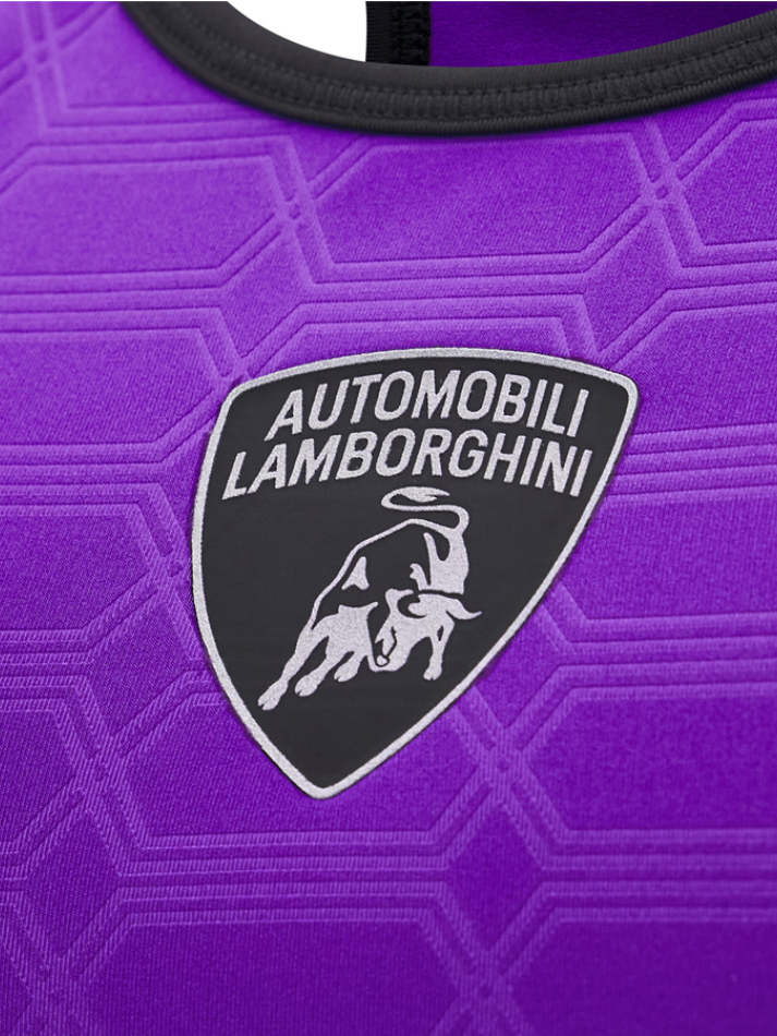 Automobili Lamborghini Donna Beatrix Top ACTIVEWEAR 2024/25 Nero/Viola-6