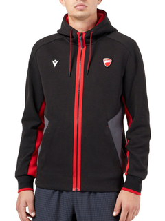 Ducati – Felpa Uomo Nero/Rosso-4