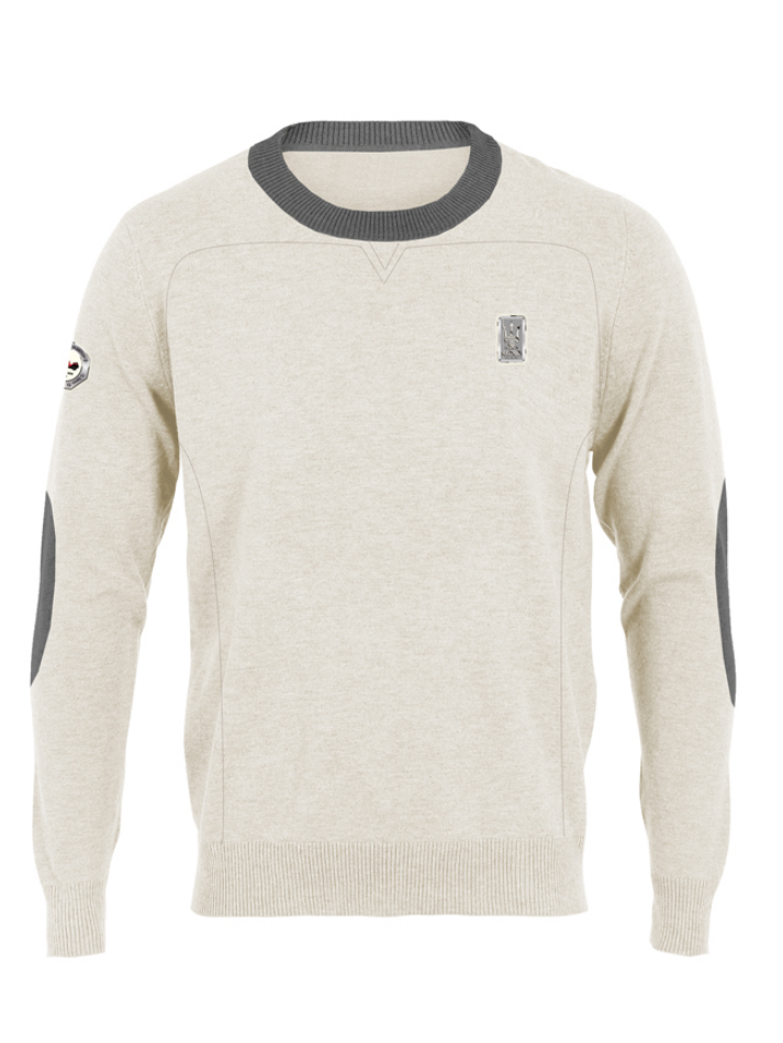 Maserati Maglia manica lunga da uomo white-2