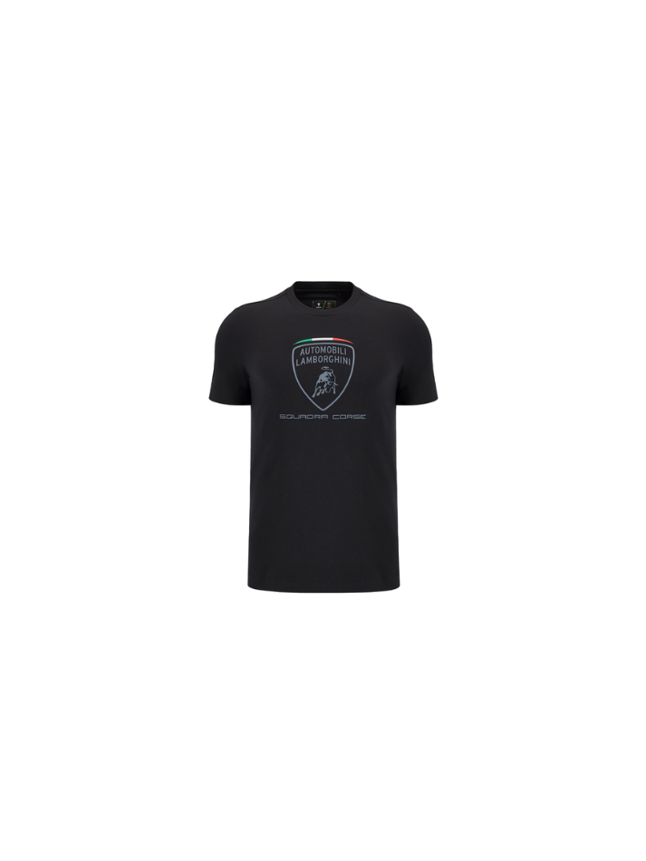 T-shirt Automobili Lamborghini Squadra Corse SPORTSWEAR Nero-2