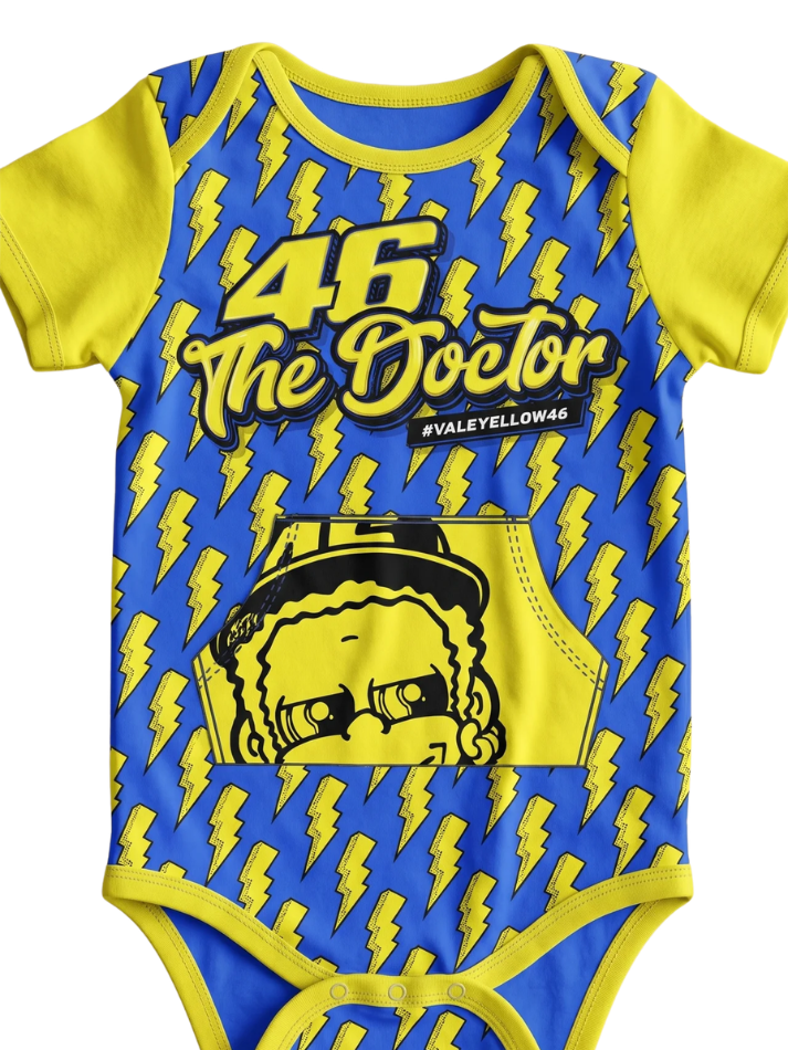 Baby body VR46 Multicolore 12 e 24 mesi-1