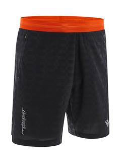 Automobili Lamborghini Ozzie Boston Pantaloncino Corto ACTIVEWEAR 2024/25 Nero/Arancio-3