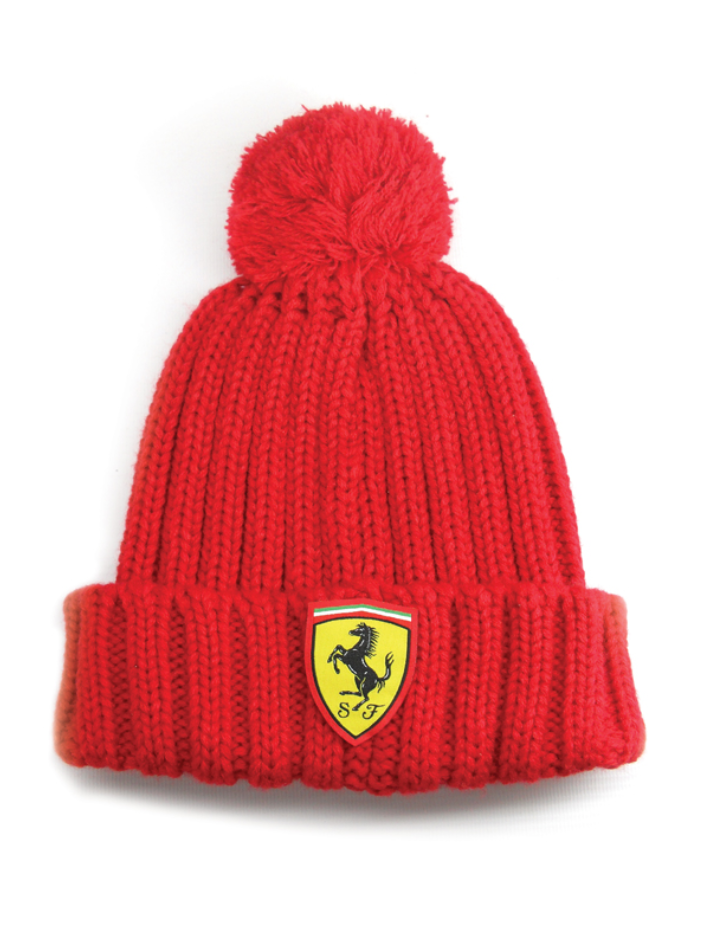 Scuderia Ferrari cappello invernale rosso