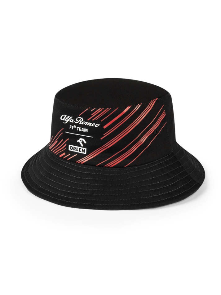 Alfa Romeo F1 Team Cappello da pescatore Nero Collezione speciale MONZA - ITALIAN GP Alfa Romeo