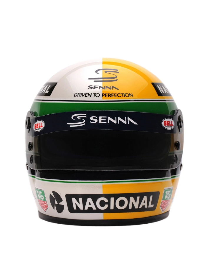 Casco Formula 1 in scala 1:2 Replica Ayrton Senna 30 Years Legacy