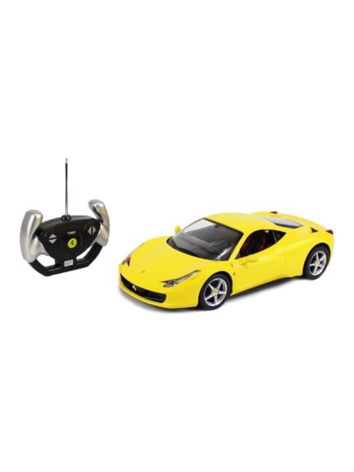 Macchina telecomandata RASTAR 1:24 FERRARI 458 ITALIA yellow-1