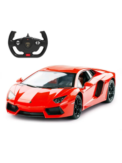 Macchinina radiocomandata RASTAR in scala 1:24 LAMBORGHINI AVENTADOR LP700 orange-1