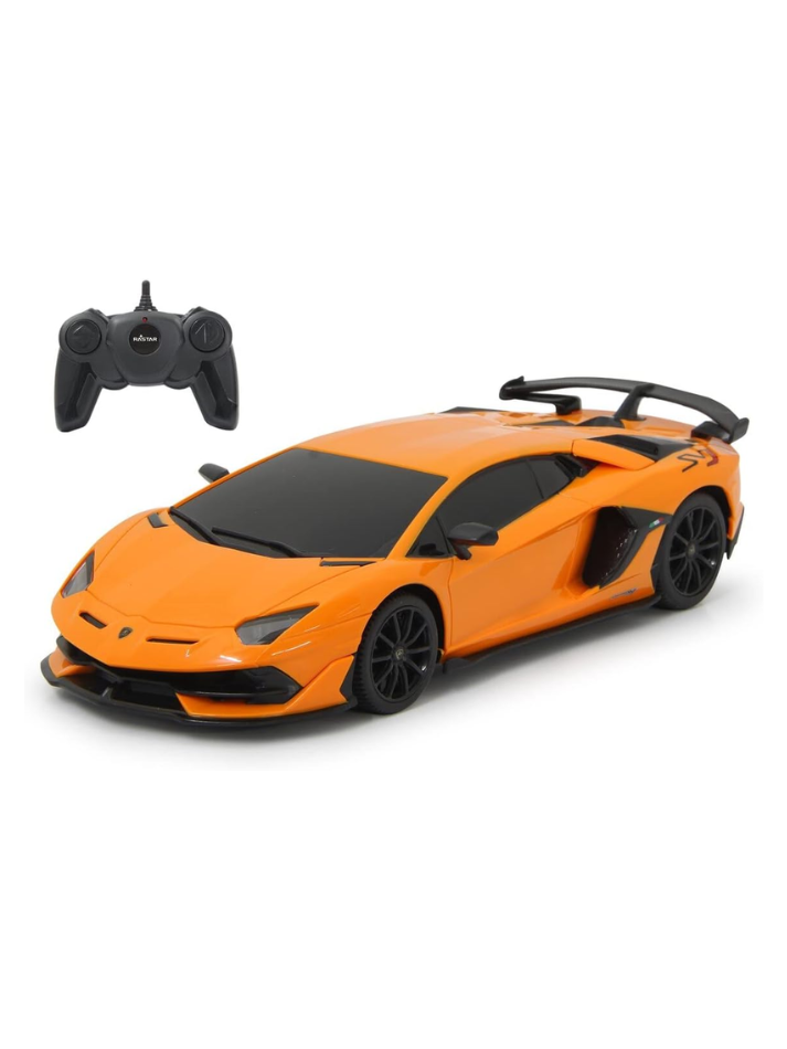 Macchinina radiocomandata RASTAR in scala 1:24 LAMBORGHINI AVENTADOR orange-1