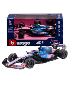 Modellino Auto Burago in scala 1:43 BWT ALPINE - F1 A525-1