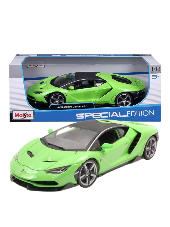 Modellino auto 1:18 LAMBORGHINI CENTENARIO LP770-4 green-1
