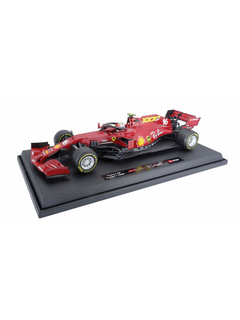 Modellino auto Burago in scala 1:18 FERRARI - F1 SF-1000 TUSCANY GP #16 LECLERC-1