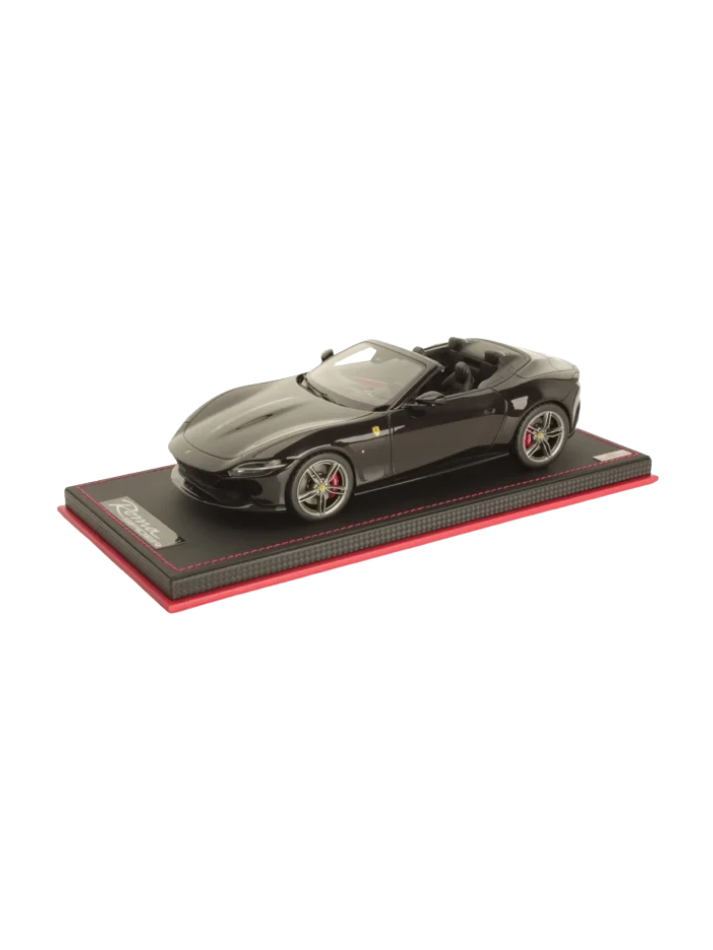 Modellino auto in scala 1:18 FERRARI ROMA SPIDER NERO PUROSANGUE