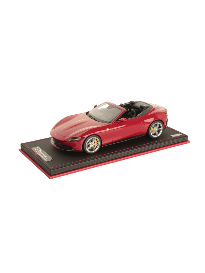 Modellino auto in scala 1:18 Ferrari Roma Spider ROSSO CORSA-1