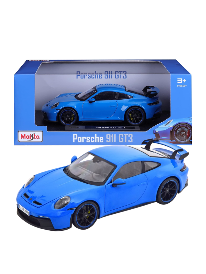 Modellino auto in scala 1:18 PORSCHE 911 GTR BLUE