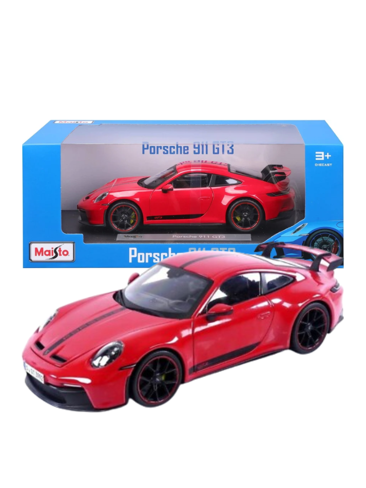 Modellino auto in scala 1:18 PORSCHE 911 GTR RED-1